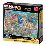 Wasgij original 47- dans le bateau ! 1000 pièces