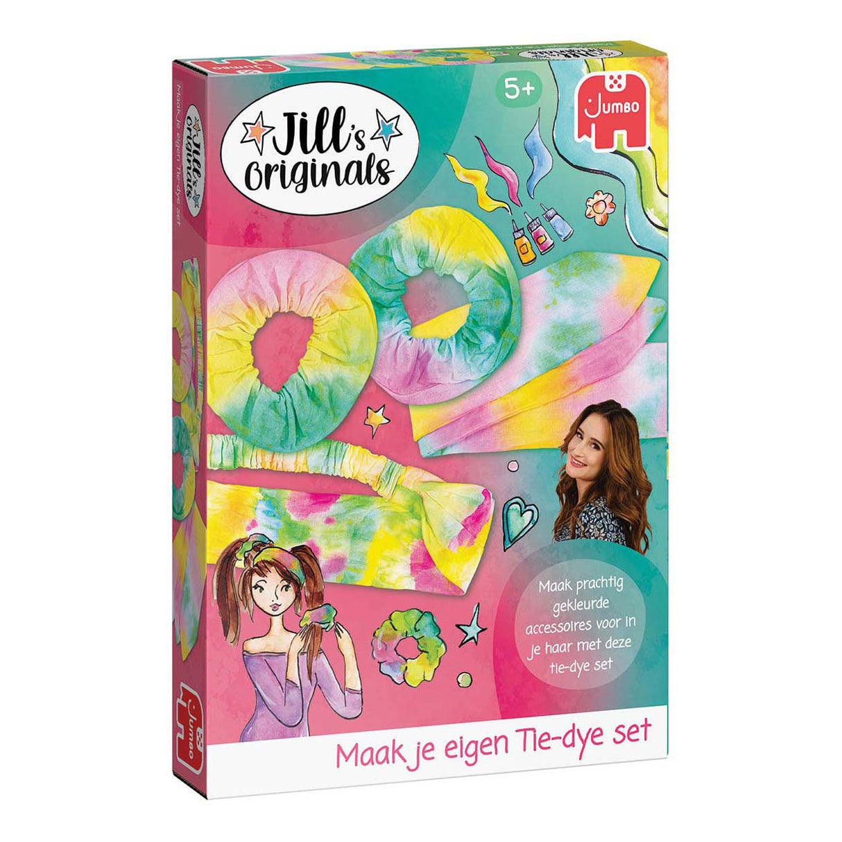 Jill fabrique ton propre ensemble tie-dye