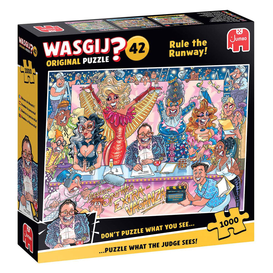 Sans marque sans marque wasgij original 42 puzzle - paillettes et éclat !, 1000 pcs.