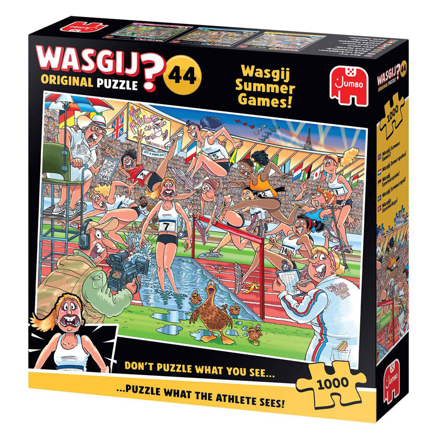 Jumbo wasgij original 44 puzzle - jeux d'été !, 1000 pcs.