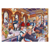 Puzzle Jumbo Wasgij Mystery 27 - Flamme dans la poêle !, 1000 pcs.