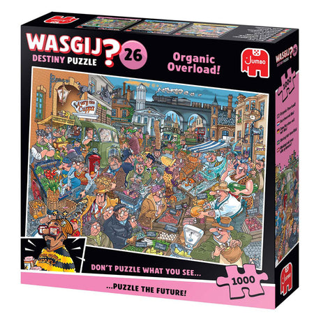 Puzzle Jumbo Wasgij Destiny 26 - débordant de bio !, ​​1000 pcs.