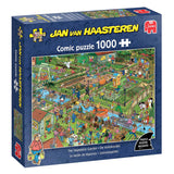 Puzzle Jumbo Jan van Haasteren - jardins familiaux, 1000 pcs.