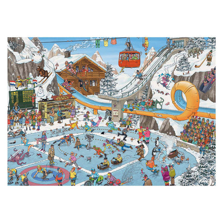 Puzzle Jumbo Jan van Haasteren - jeux d'hiver, 1000 pcs.