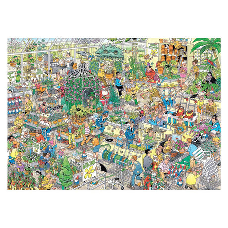 Puzzle Jumbo Jan van Haasteren la jardinerie 1000 pièces