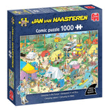 Puzzle Jumbo jvh : camping dans les bois
