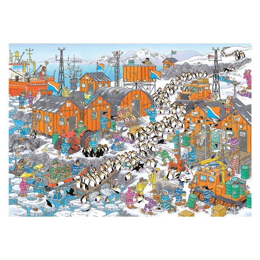 Puzzle Jumbo Jan van Haasteren - Expédition au Pôle Sud, 1000 pcs.