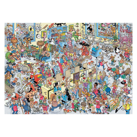 Jumbo Jan van Haasteren - chez le coiffeur puzzle 1000 pièces