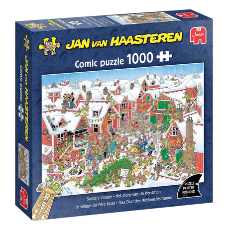 Puzzle jvh Jumbo Village du Père Noël 1000pcs