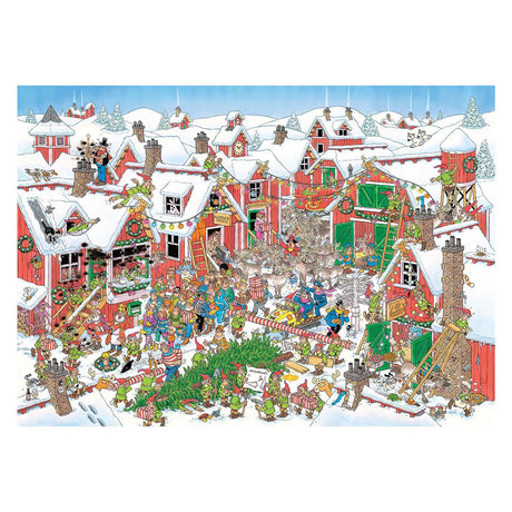 Puzzle jvh Jumbo Village du Père Noël 1000pcs