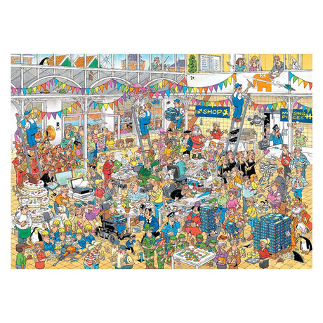 Puzzle Jumbo Jan van Haasteren - 10 ans Jan Van Haasteren Studio, 1000 pcs.