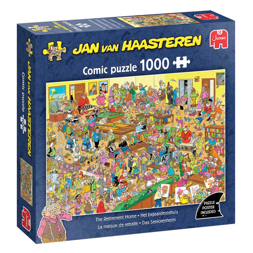 Puzzle Jan van Haasteren - la maison de retraite, 1000 pcs.