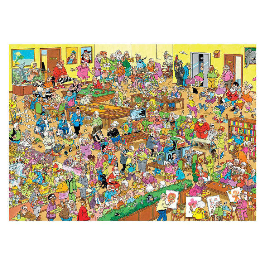 Puzzle Jan van Haasteren - la maison de retraite, 1000 pcs.