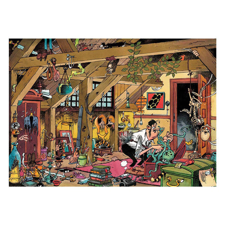 Puzzle Jumbo Jan van Haasteren - voitures anciennes le célibataire, 1000 pcs.