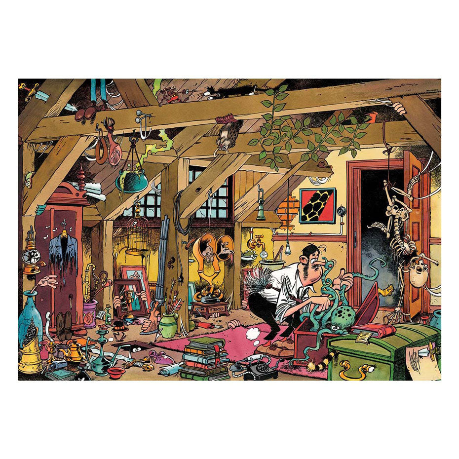Puzzle Jumbo Jan van Haasteren - voitures anciennes le célibataire, 1000 pcs.