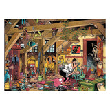 Puzzle Jumbo Jan van Haasteren - voitures anciennes le célibataire, 1000 pcs.