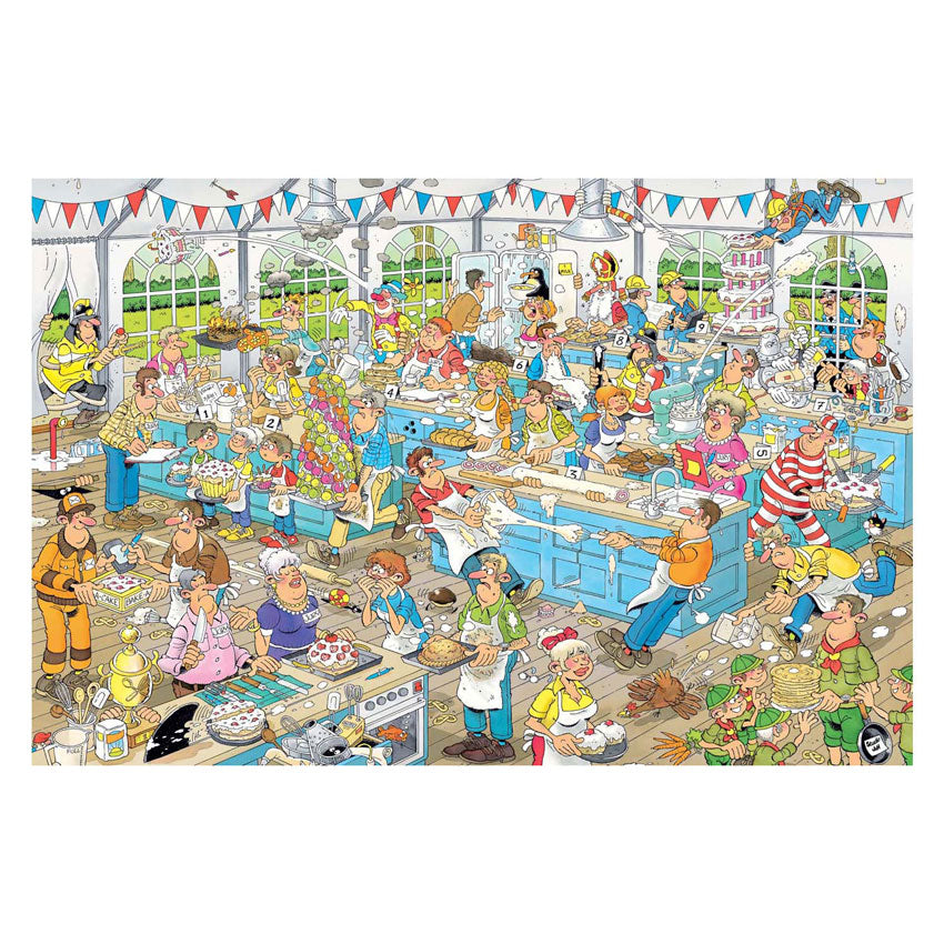 Puzzle Jan van Haasteren - Tournoi de gâteaux, 1500 pcs.