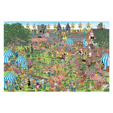 Puzzle Jumbo Jan van Haasteren Festival Robin des Bois 1500 pièces