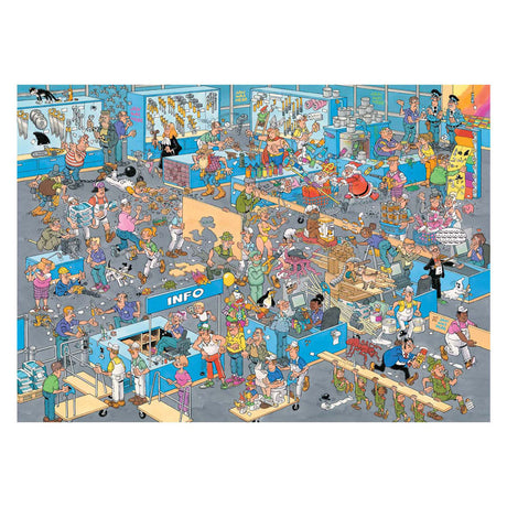 Puzzle Jumbo Jan van Haasteren - la quincaillerie et la rénovation, 2x1000 pcs.
