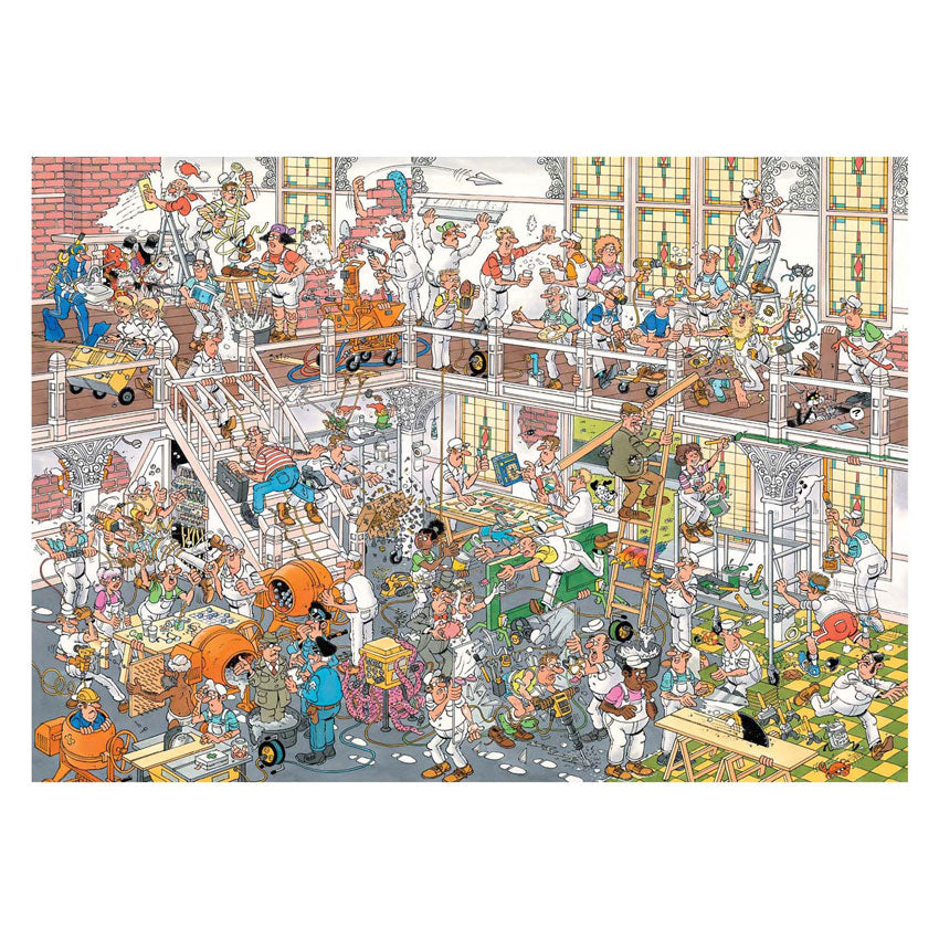 Puzzle Jan van Haasteren - la quincaillerie et la rénovation, 2x1000pcs.