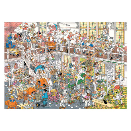 Puzzle Jan van Haasteren - la quincaillerie et la rénovation, 2x1000pcs.