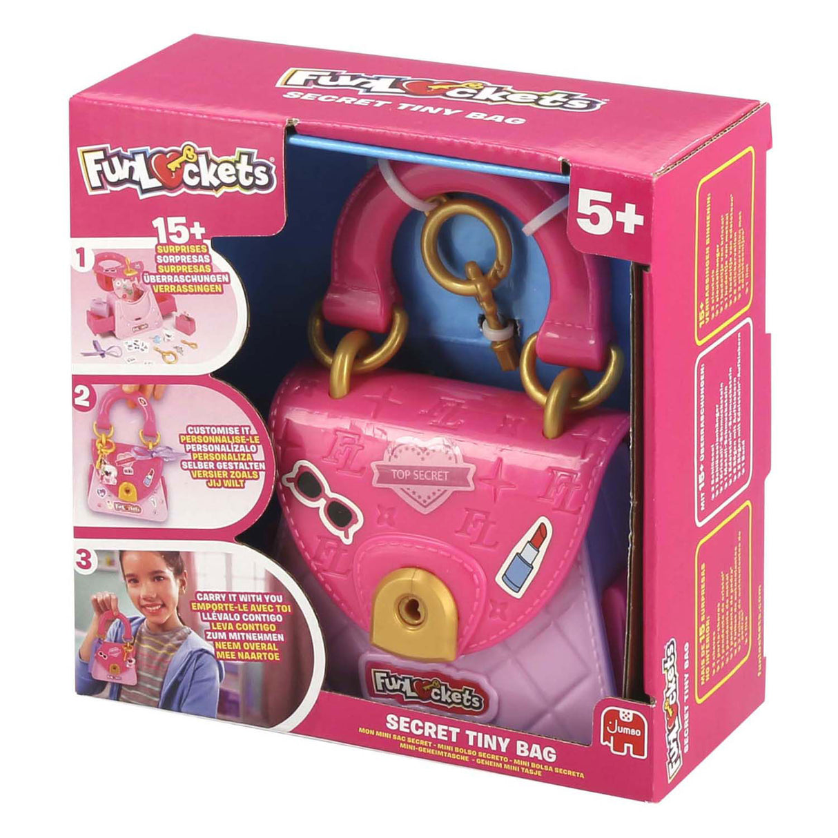 Mini-sac secret Jumbo Funlockets