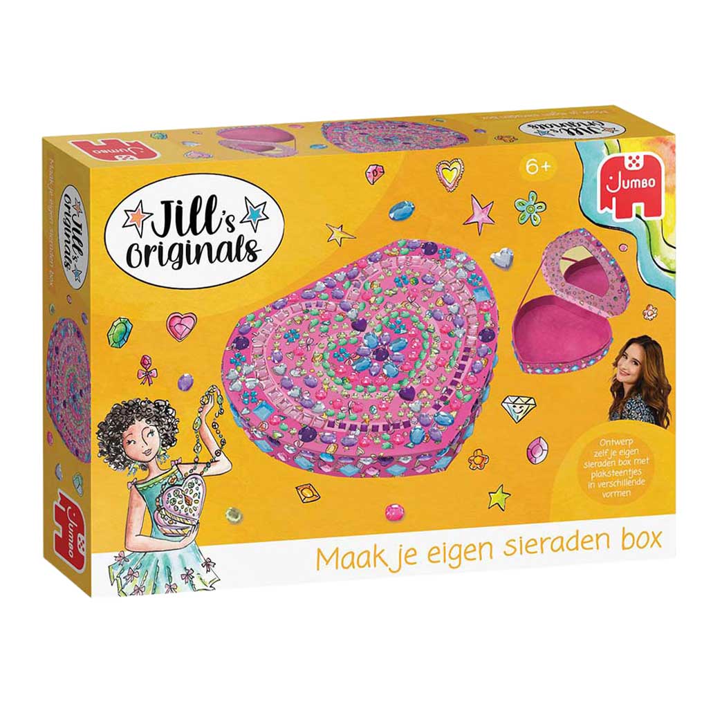 Jumbo Jill fabrique votre propre boîte à bijoux