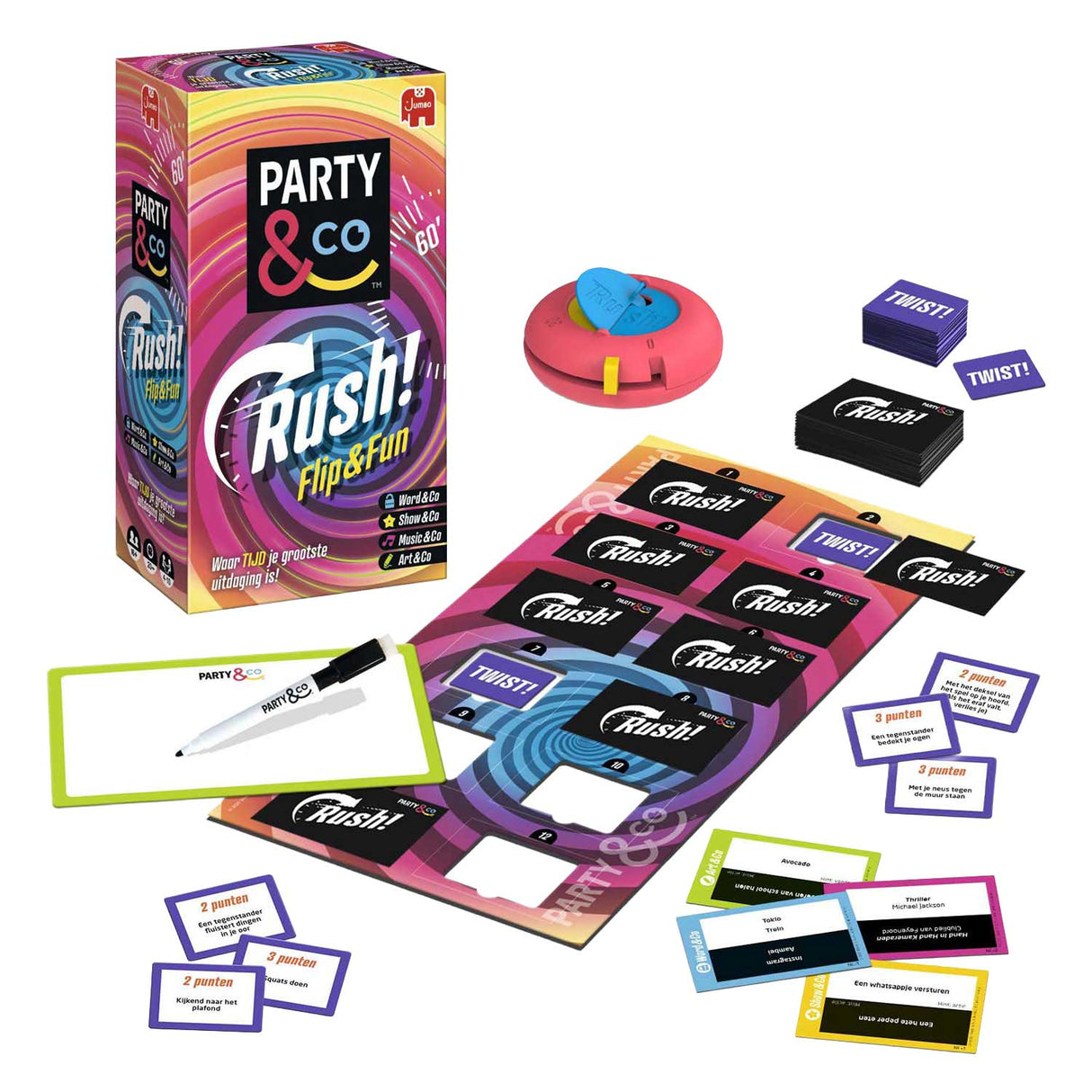Fête géante co. jeu précipité