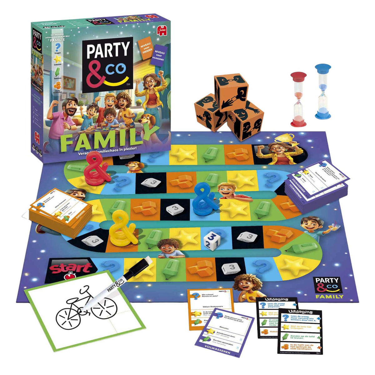 Fête géante co. jeu de société familial