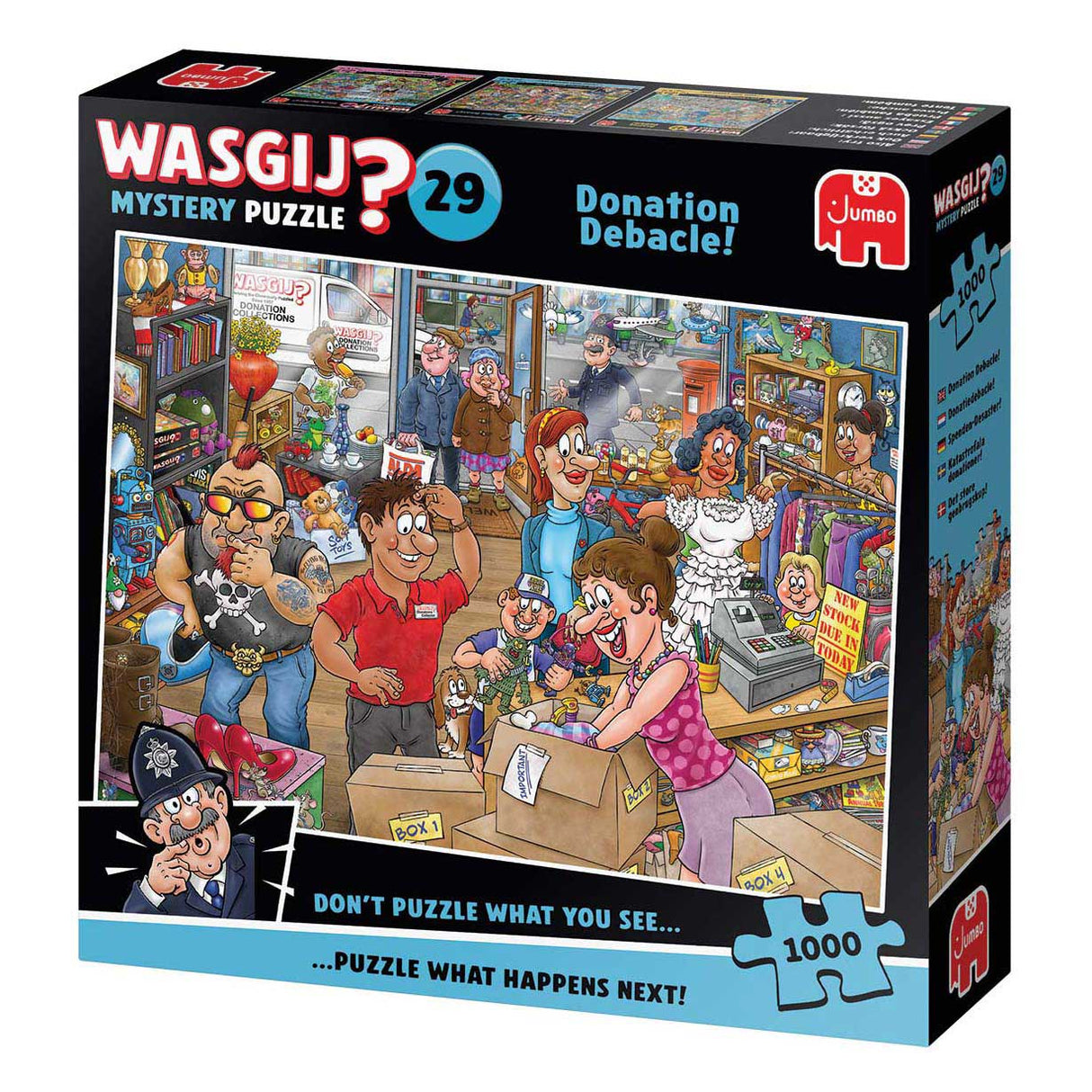 Débâcle des dons Jumbo Wasgij Mystery 29 ! 1000 pièces