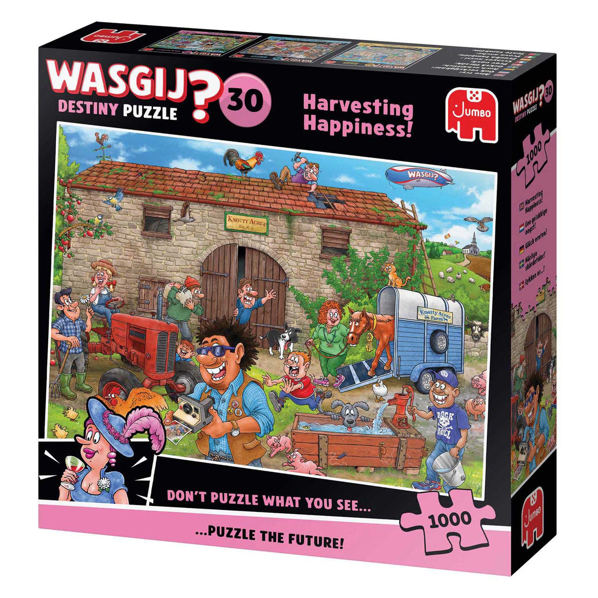 Puzzle Wasgij Jumbo une bonne récolte 1000 pcs
