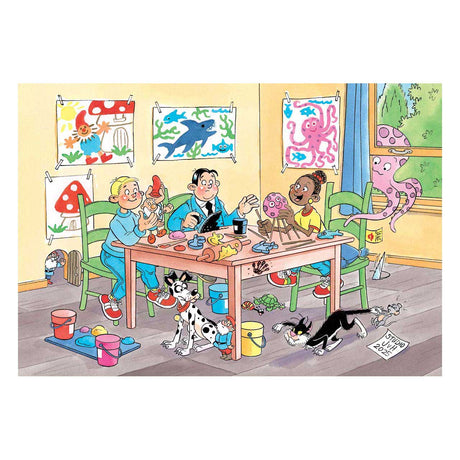 Jumbo jvh puzzle 20 créatif avec argile 150pcs