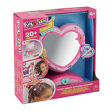 Miroir secret Jumbo funlockets avec paillettes pour cheveux | 2 pièces
