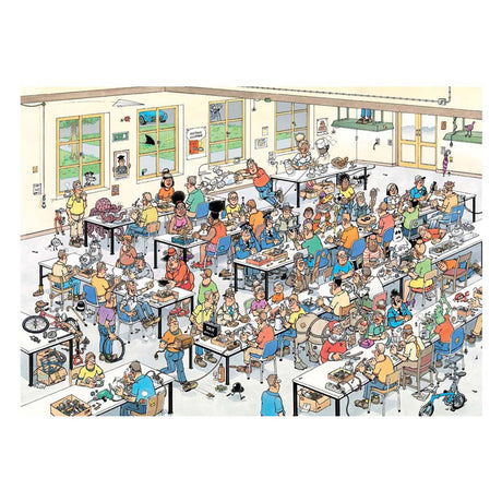 Puzzle géant de Jan van Haasteren, pouvons-nous le réaliser ? 1000 pièces