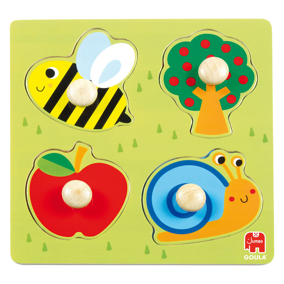 Verger de puzzle à goula géant - 4 pcs.