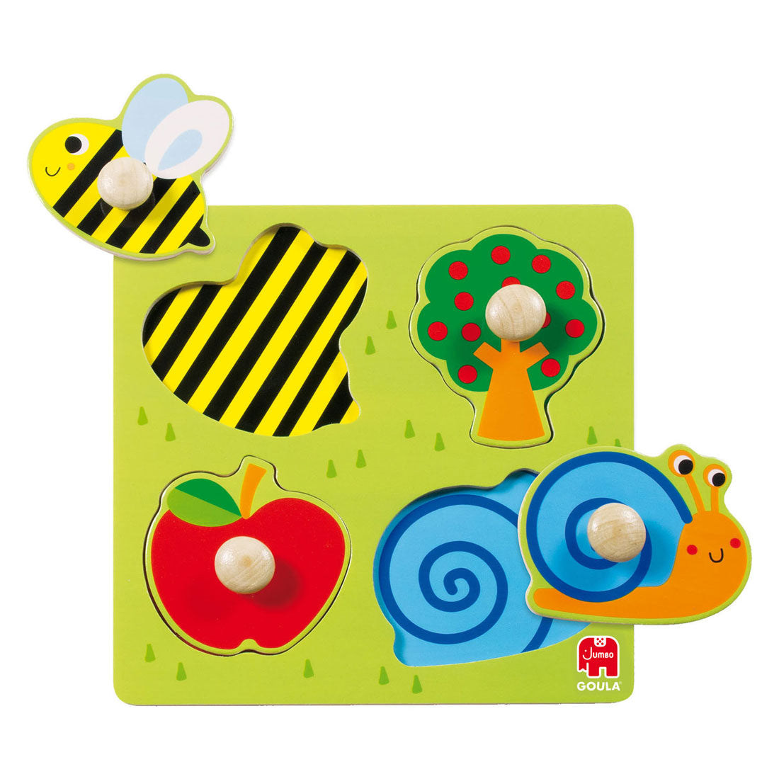 Verger de puzzle à goula géant - 4 pcs.