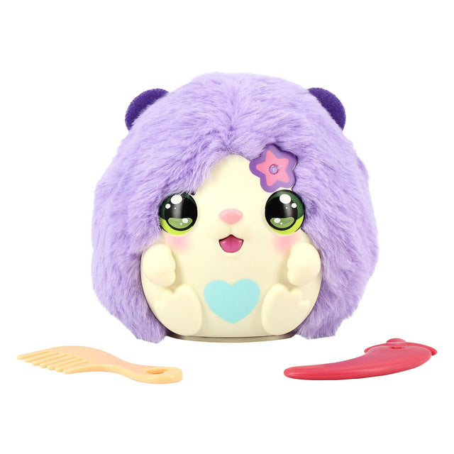 Jumbo funtasy family kiss-meez hamster - interactieve knuffel