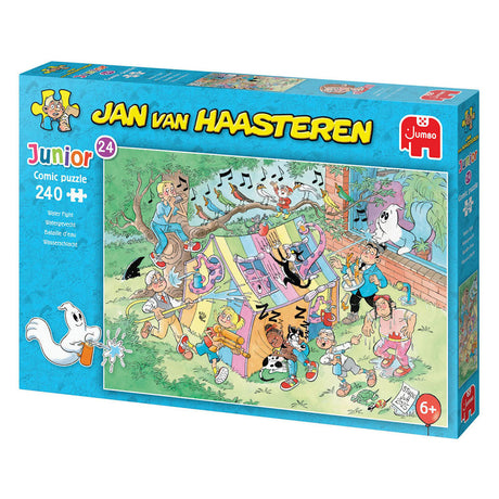 Jan van haasteren junior legpuzzel 24 watergevecht - 240st.
