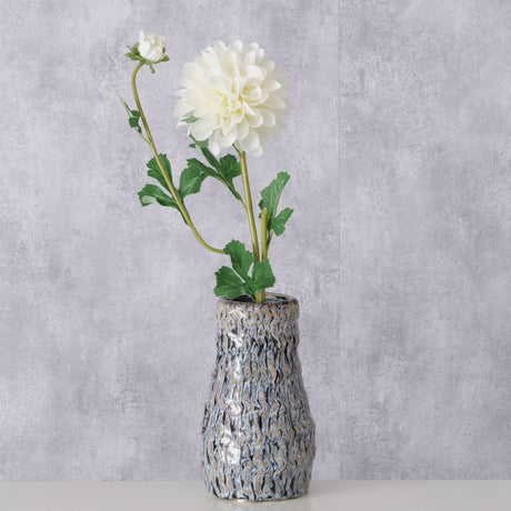 Boltze home vase carpeto dia12x19.5cm porcelaine glaçure réactive
