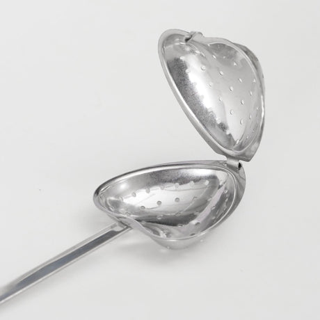 Boltze home passoire à thé teatime coeur boîte de 2 pièces en acier inoxydable