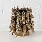 Boltze home vase poivré dia19x19cm