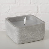 Bougie d'extérieur LED Boltze home 12x12x8,5cm