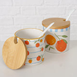 Pot de confiture Boltze home 8,5 cm dolomite