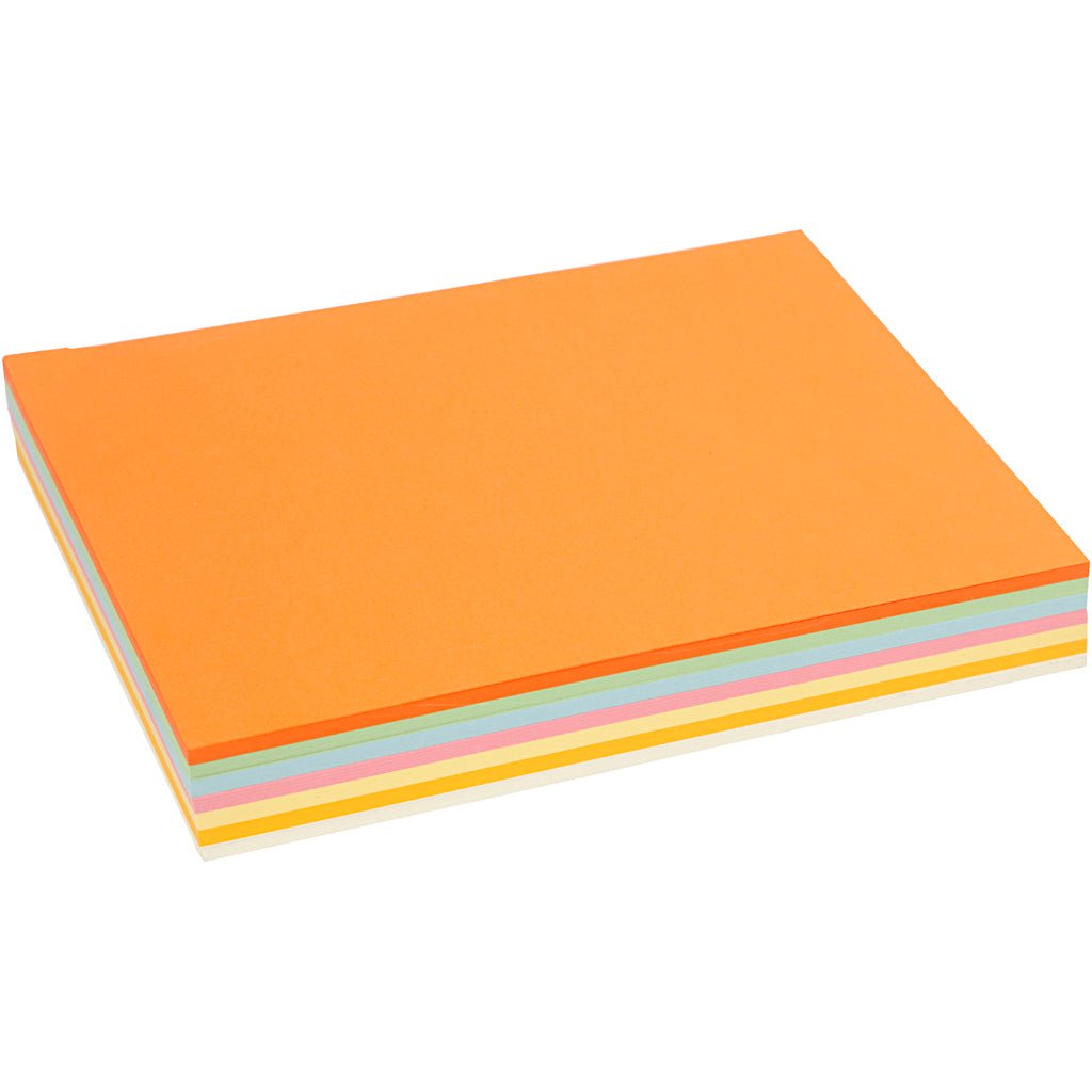 Carton pastel Creativ company, a4, feuille 210x297 mm, 160 g, couleurs pastel, 210 feuilles diverses 1 boîte