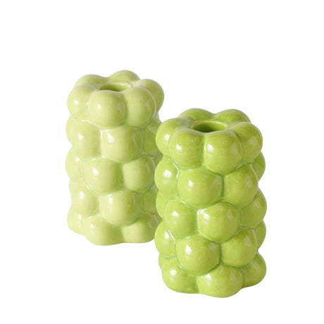 Boltze home chandelier verdura dia8x12cm dolomite vert clair vert