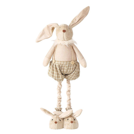 Lièvre domestique Boltze avec pattes extensibles 30x18x111cm