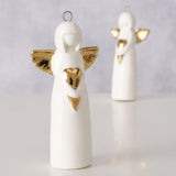 Boltze home Pendentif de Noël ange 4x8,8cm