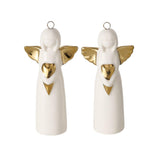 Boltze home Pendentif de Noël ange 4x8,8cm