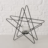Boltze maison lanterne étoile 29,5x27,5cm