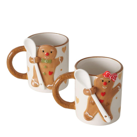 Boltze home mug jumbo gingembre 520ml ø9,2xh12cm